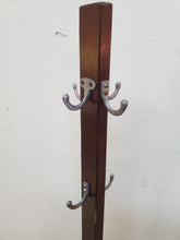 Load image into Gallery viewer, Vintage Wooden Coat Tree - Coat Rack
