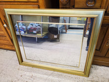 Load image into Gallery viewer, Vintage Gold Framed Wall Mirror
