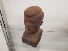 Load image into Gallery viewer, Vintage Cast Iron JFK Bank

