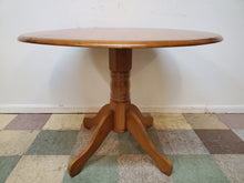 Load image into Gallery viewer, Drop Leaf Pedestal Base Kitchen Table
