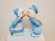 Load image into Gallery viewer, Vintage Ceramic Kissing Dutch Girl and Boy
