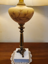 Load image into Gallery viewer, Pair Vintage Table Lamps With Marble Base

