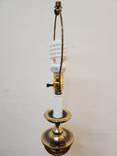 Load image into Gallery viewer, Vintage Brass Table Lamp With Shade - 3 Way Switch
