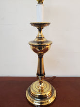Load image into Gallery viewer, Vintage Brass Table Lamp With Shade - 3 Way Switch
