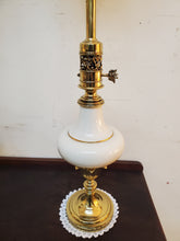Load image into Gallery viewer, Pair Mid Century Stiffel Hollywood Regency Torchier Table Lamps With Shades - 3 Way Switches
