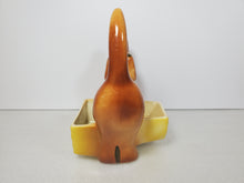Load image into Gallery viewer, Set Of 3 1950's Ceramic Dachshund Dresser Caddies
