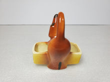 Load image into Gallery viewer, Set Of 3 1950's Ceramic Dachshund Dresser Caddies
