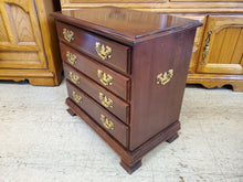 Load image into Gallery viewer, Vintage Solid Cherry 4 Drawer Nightstand - End Table
