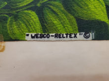 Load image into Gallery viewer, Vintage Framed Wesco Reltex Tiger – Thin Fabric Tapestry
