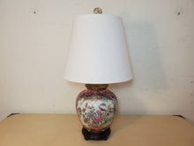 Load image into Gallery viewer, Vintage Chinese Ginger Jar Floral Table Lamp With 3 Way Switch
