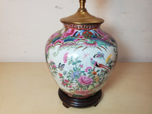 Load image into Gallery viewer, Vintage Chinese Ginger Jar Floral Table Lamp With 3 Way Switch
