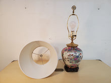Load image into Gallery viewer, Vintage Chinese Ginger Jar Floral Table Lamp With 3 Way Switch
