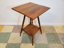 Load image into Gallery viewer, Antique Oak Parlor Table - Lamp Table
