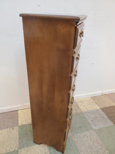 Load image into Gallery viewer, Vintage Solid Maple Lingerie Chest - 5 Drawers Chest Of Drawers
