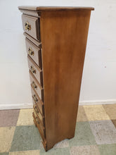 Load image into Gallery viewer, Vintage Solid Maple Lingerie Chest - 5 Drawers Chest Of Drawers
