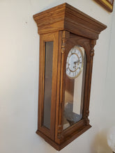 Load image into Gallery viewer, Vintage Ridgeway Wall Clock Made In Germany Mechanical Clock With Key
