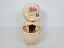 Load image into Gallery viewer, Vintage Hull Art USA 61Pink Cat Planter
