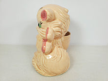 Load image into Gallery viewer, Vintage Hull Art USA 61Pink Cat Planter
