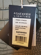 Load image into Gallery viewer, Safavieh Lighting Joyce Faux Alligator Gray Table Lamp

