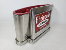 Load image into Gallery viewer, Vintage Rheingold Extra Dry Lager Beer – Chrome Bar Napkin Holder – Stir Holder

