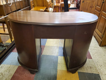 Load image into Gallery viewer, Vintage Mahogany Kidney Shaped Desk - Kneehole
