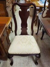 Load image into Gallery viewer, Vintage Cherry Dining Table Set With 4 Chairs - 2 Leaves and Protective Pad By Thomasville
