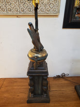Load image into Gallery viewer, Pair Vintage Table Lamps With Eagle Statue
