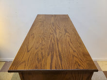 Load image into Gallery viewer, Vintage Oak White Clad Ice Chest Cabinet
