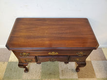 Load image into Gallery viewer, Vintage Queen Anne Style Mahogany Lowboy Chest
