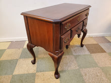 Load image into Gallery viewer, Vintage Queen Anne Style Mahogany Lowboy Chest
