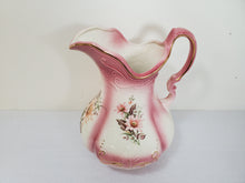 Load image into Gallery viewer, Vintage RS Prussia Pitcher and Wash Basin - Reinhold Schlegelmilch Of Prussia Chamber Set
