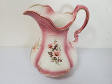 Load image into Gallery viewer, Vintage RS Prussia Pitcher and Wash Basin - Reinhold Schlegelmilch Of Prussia Chamber Set
