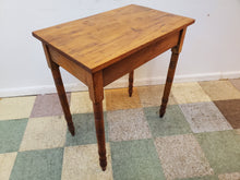 Load image into Gallery viewer, Antique Fruitwood Work Table With Turned Leg – 19th Century - Side Table
