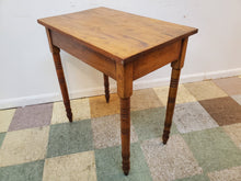 Load image into Gallery viewer, Antique Fruitwood Work Table With Turned Leg – 19th Century - Side Table
