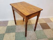 Load image into Gallery viewer, Antique Fruitwood Work Table With Turned Leg – 19th Century - Side Table
