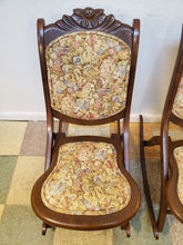 Load image into Gallery viewer, Pair Vintage Victorian Style Folding Rocking Chairs
