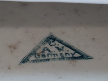 Load image into Gallery viewer, Vintage Porcelain Delft Mantle Clock Converted To New Quartz Movement
