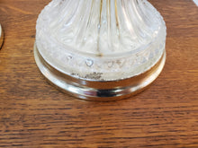 Load image into Gallery viewer, Pair Vintage Cut Glass Table Lamps – Lead Crystal – 3 Way Switch

