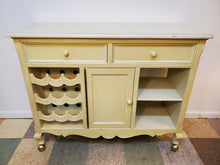 Load image into Gallery viewer, Double Sided Bar With Wine Rack – Kitchen Island
