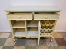 Load image into Gallery viewer, Double Sided Bar With Wine Rack – Kitchen Island
