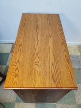 Load image into Gallery viewer, Oak Buffet Server Cabinet
