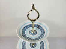 Load image into Gallery viewer, Vintage Three Tier Tid Bit Serving Tray By Royal China Inc - NOS With Box
