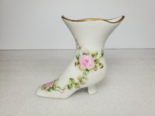 Load image into Gallery viewer, Limoges France Victorian Style Porcelain Boot Figurine – Floral
