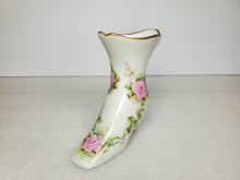 Load image into Gallery viewer, Limoges France Victorian Style Porcelain Boot Figurine – Floral
