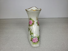 Load image into Gallery viewer, Limoges France Victorian Style Porcelain Boot Figurine – Floral
