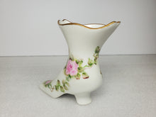 Load image into Gallery viewer, Limoges France Victorian Style Porcelain Boot Figurine – Floral
