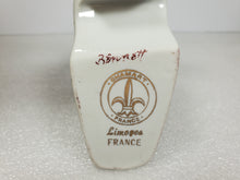 Load image into Gallery viewer, Limoges France Victorian Style Porcelain Boot Figurine – Floral
