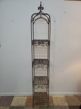 Load image into Gallery viewer, Vintage Wrought Iron 4 Tier Plantstand
