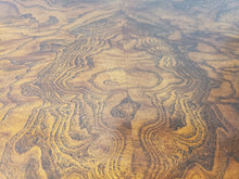 Load image into Gallery viewer, Vintage Round Burl Wood Pedestal Base Accent Table

