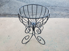 Load image into Gallery viewer, Large Wrought Iron Urn Plantstand
